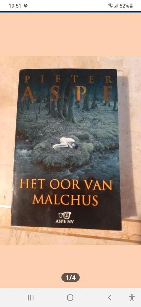 Pieter Aspe - Het oor van Malchus, Boeken, Thrillers, Zo goed als nieuw, Ophalen of Verzenden