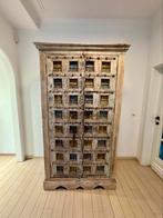 Indiase massief houten kledingkast, Antiek en Kunst, Ophalen