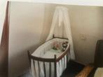 Baby wiegje met hemel + toebehoren, Moins de 140 cm, Matelas, Enlèvement, Utilisé