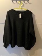 Zwarte trui met glitters, Kleding | Dames, Zwart, Maat 46/48 (XL) of groter, Nieuw, Ophalen of Verzenden