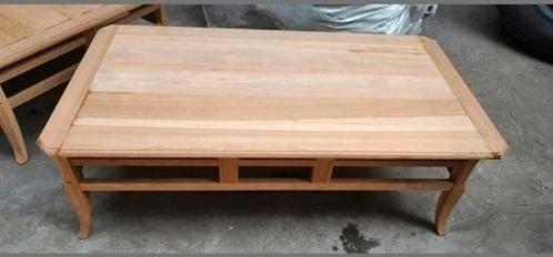Mooie stevige houten salontafel hout nieuw tafel tafeltje, Huis en Inrichting, Tafels | Salontafels, Nieuw, Ophalen of Verzenden
