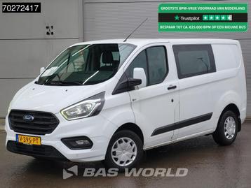 Ford Transit Custom 105pk Dubbel Cabine Euro6 LED L1H1 Trekh beschikbaar voor biedingen