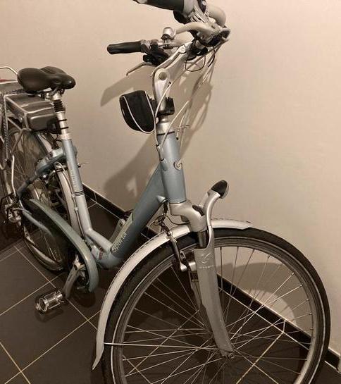 E-bike sparta, Fietsen en Brommers, Elektrische fietsen, Gebruikt, Sparta, 30 tot 50 km per accu, Ophalen