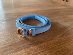 Dunne blauwe riem maat 95, Kleding | Dames, Riemen en Ceinturen, H&M, Minder dan 3 cm, Overige kleuren, Tailleriem