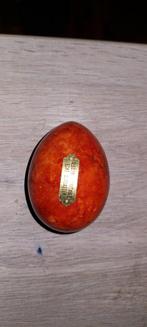 One Vintage Beautiful Genuine Mottled Brown Alabaster Carved, Ophalen of Verzenden, Nieuw