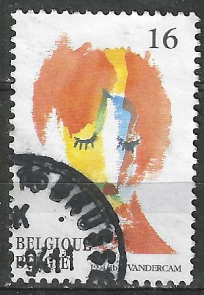 Belgie 1994 - Yvert 2536 /OBP 2539 - Kunstreeks (ST), Postzegels en Munten, Postzegels | Europa | België, Kunst, Gestempeld, Verzenden