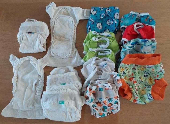 Wasbare luiers pakket maat 3, Kinderen en Baby's, Badjes en Verzorging, Gebruikt, Overige typen, Overige merken, Ophalen