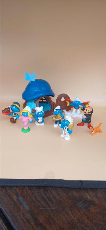 Gargamel in het smurfen dorp schtroumpfs beschikbaar voor biedingen