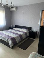 Bed / lit, Ophalen, Gebruikt, Zwart, Tweepersoons