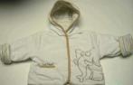 Warm fleece winterjasje met kap - C&A - maat 68, Kinderen en Baby's, Babykleding | Maat 68, C&A, Ophalen of Verzenden, Zo goed als nieuw