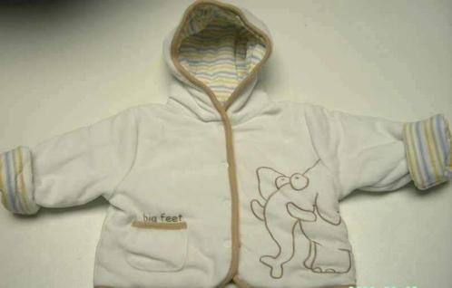 Warm fleece winterjasje met kap - C&A - maat 68, Kinderen en Baby's, Babykleding | Maat 68, Zo goed als nieuw, Jongetje, Jasje