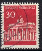 Duitsland Bundespost 1966-1967 - Yvert 370 - Brandenbur (ST), Affranchi, Envoi