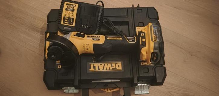 DeWalt 18V 125mm Brushless Haakse Slijper, Doe-het-zelf en Bouw, Gereedschap | Slijpmachines, Nieuw, Haakse handslijpmachine, Ophalen