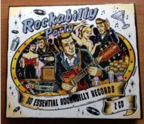 Un Double CD Original "Rockabilly Party" (Souvenir), CD & DVD, CD | Compilations, Comme neuf, Autres genres
