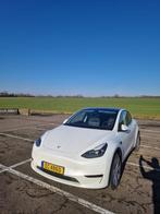 Tesla Model Y 2024 achterwielaandrijving, Auto's, Automaat, Zwart, Wit, Leder