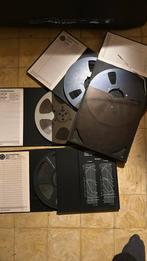 4 Agfa PEM 368 tapes: 2 ALU & 2 PVC spoelen  (26,5cm), Audio, Tv en Foto, Bandrecorder, Ophalen