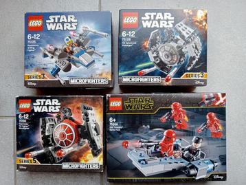 Lego Star Wars-pakketten (nieuw) beschikbaar voor biedingen