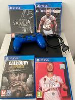 Ps4 slim 500gb met 1 controller en 4 games, Avec 1 manette, Enlèvement, Neuf, Slim