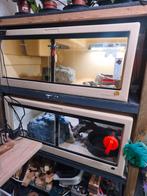 2 x HERPTEK 120x70x50 équipé et occupants ., Animaux & Accessoires, Enlèvement, Utilisé, Terrarium ou Paludarium
