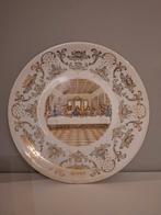 Vintage Jezus laatste avondmaal taartschaal, Antiek en Kunst, Ophalen of Verzenden