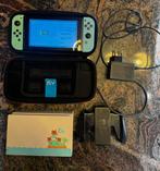Nintendo switch animal crossing edition, Switch 2019 Upgrade, Avec disque dur, Enlèvement, Utilisé