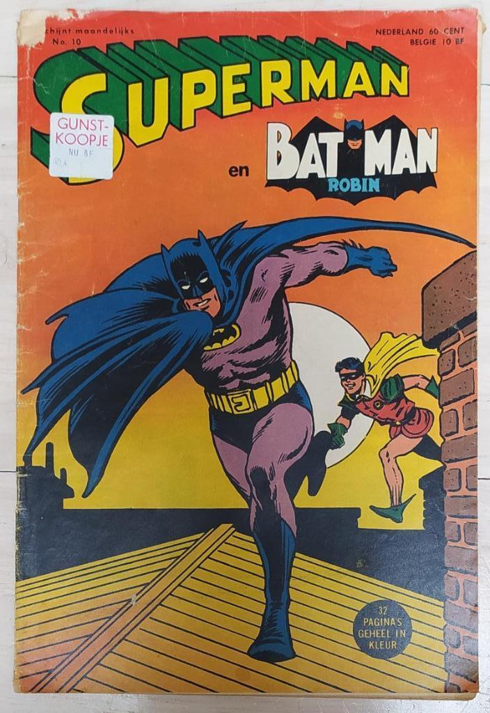 comic Superman en Batman no. 10 (1967), Enlèvement ou Envoi