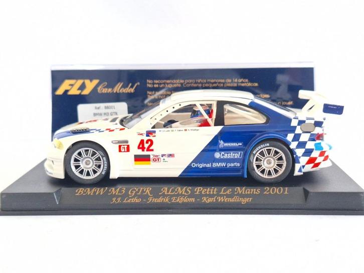 Fly Bmw M3 GTR Alms Petit Le-Mans 2001 Ref 88001, Kinderen en Baby's, Speelgoed | Racebanen, Nieuw, Racebaan, Elektrisch, Overige merken