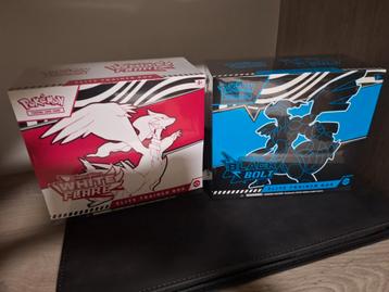 Pokemon Black bolt - White flare ETB beschikbaar voor biedingen
