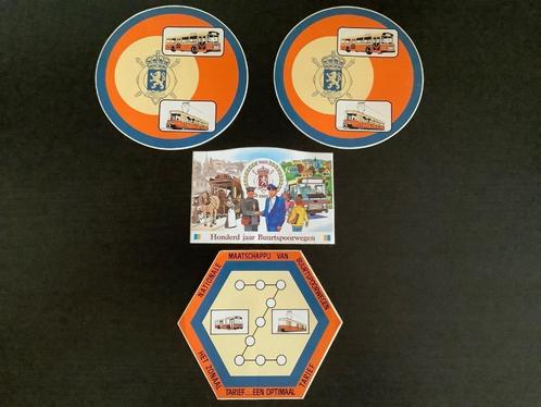 STICKERS NATIONALE MAATSCHAPPIJ VAN  BUURTSPOORWEG, Verzamelen, Stickers, Zo goed als nieuw, Ophalen