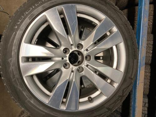 4 aluminium velgen 5x112 (zilver) met winterbanden, Auto diversen, Overige Auto diversen, Ophalen