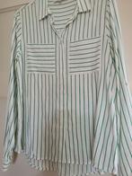 bloes wit groen gestreept lola liza 36, Kleding | Dames, Blouses en Tunieken, Lola & Liza, Wit, Ophalen of Verzenden, Zo goed als nieuw