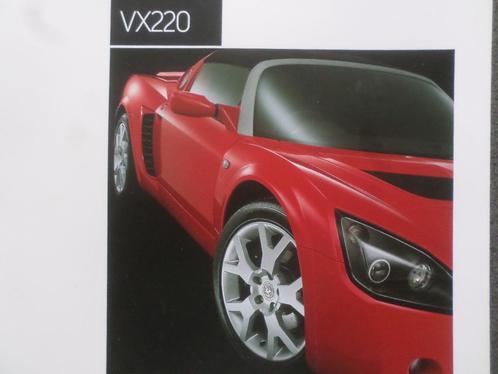 Opel Speedster Vauxhall VX 220 2003 Brochure, Boeken, Auto's | Folders en Tijdschriften, Opel, Verzenden