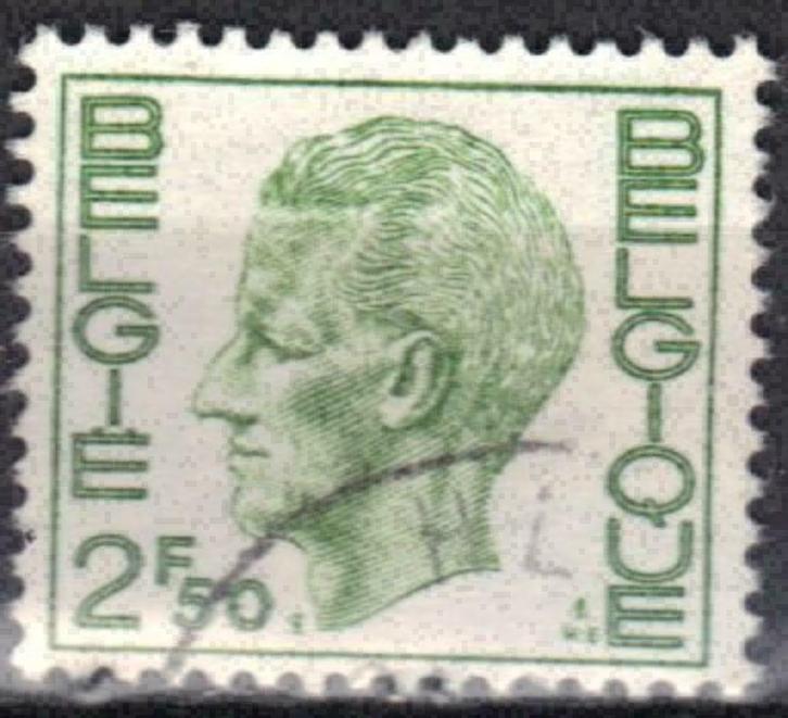 Belgie 1974 - Yvert 1717/OBP 1716 - Koning Boudewijn (ST), Postzegels en Munten, Postzegels | Europa | België, Gestempeld, Koninklijk huis