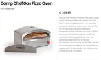 Pizza oven Camp Chef Gas, Electroménager, Fours, Four, Comme neuf, 45 à 60 cm, Enlèvement