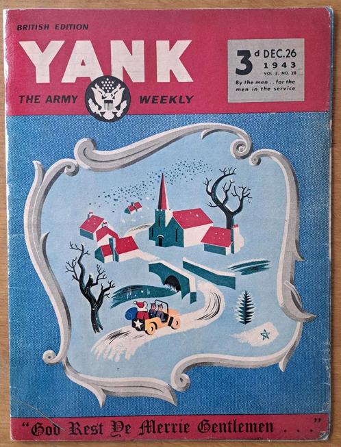 Magazine de Noël YANK, Collections, Objets militaires | Seconde Guerre mondiale, Autres, Enlèvement ou Envoi
