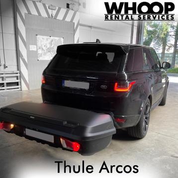 Verhuur Thule dakdragers en dakkoffer Land Range Rover