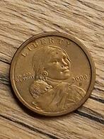 Sacagawea dollar 2000P, Postzegels en Munten, Munten | Amerika, Verzenden