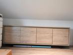 Dressoir hout en metalen poten, Gebruikt, Ophalen