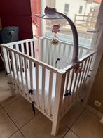 Quax wit babypark + afwasbare matras en aerosleep overtrek, Ophalen, Zo goed als nieuw, In hoogte verstelbaar