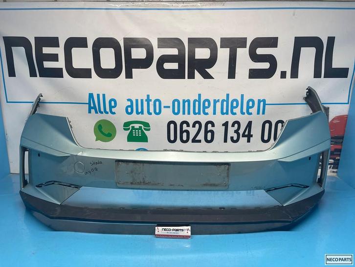 VOORBUMPER SKODA ENYAQ BUMPER ORIGINEEL, Auto-onderdelen, Carrosserie, Bumper, Skoda, Gebruikt, Ophalen of Verzenden