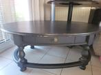 Ovale vintage salontafel, Huis en Inrichting, Ophalen of Verzenden, Gebruikt