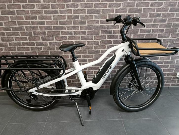 Bergamont E-Cargoville LT Expert - DEMO FIETS, Fietsen en Brommers, Elektrische fietsen, Nieuw, Overige merken, 50 km per accu of meer