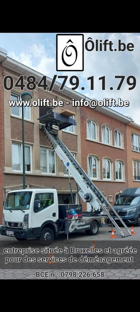 Lift service, Bricolage & Construction, Échelles & Escaliers, Enlèvement ou Envoi