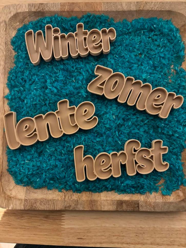 Vultrays / vulvormen - sensorisch speelgoed, Kinderen en Baby's, Speelgoed | Educatief en Creatief, Nieuw, Ontdekken, Ophalen of Verzenden