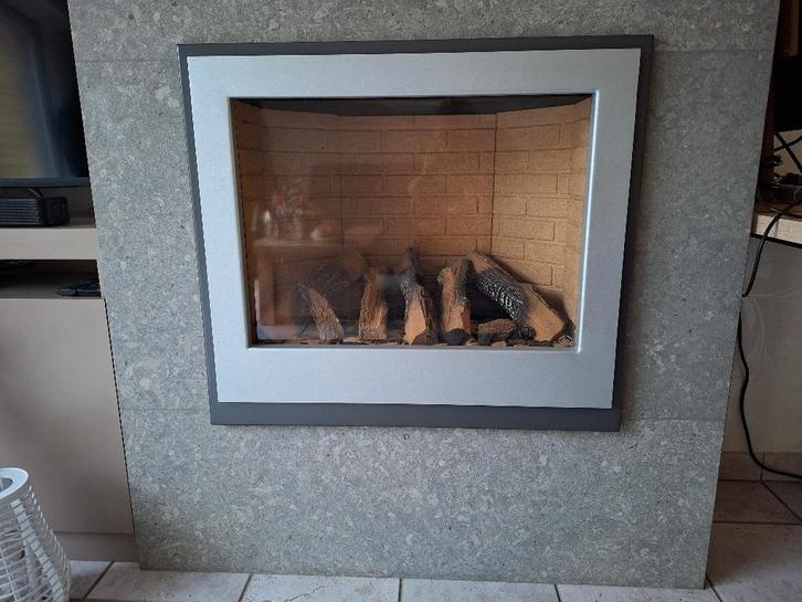 Inbouwcassette op gas (DRU) - doe een bod, Bricolage & Construction, Chauffage & Radiateurs, Comme neuf, Autres types, 80 cm ou plus