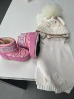 Moonboots baby roze + sjaal en muts, Comme neuf, Fille, Bonnet, Enlèvement