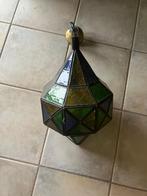 Gekleurde plafondlamp, Ophalen, Zo goed als nieuw, Glas