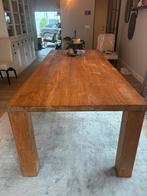 Houten tafel in goede staat - beschikbaar per 17 juli, Huis en Inrichting, Ophalen, Gebruikt