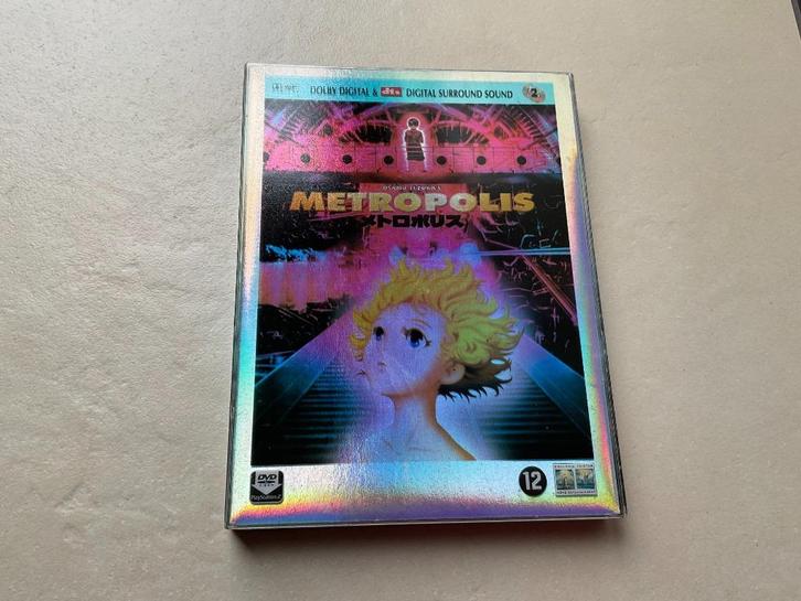 Dvd Metropolis - 2 disc edition met vele extra's Osamu Tezuk, Cd's en Dvd's, Dvd's | Tekenfilms en Animatie, Ophalen of Verzenden