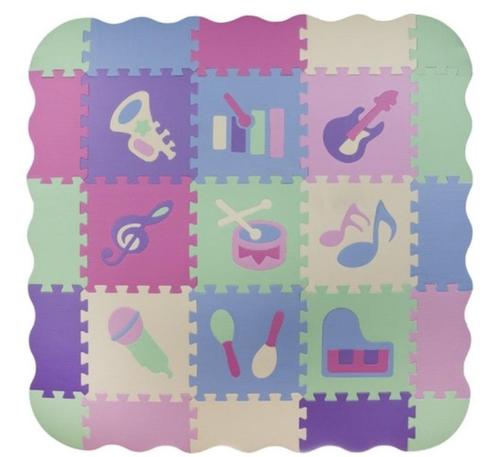 Puzzelmat met Muziekinstrumentjes | Dikke tegels, Kinderen en Baby's, Babyparken, Nieuw, Ophalen of Verzenden